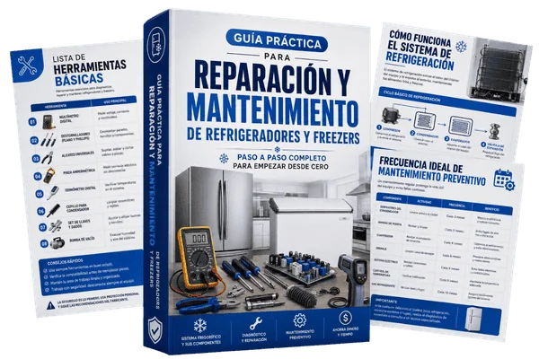 Guía Práctica para Reparación y Mantenimiento de Refrigeradores y Freezers